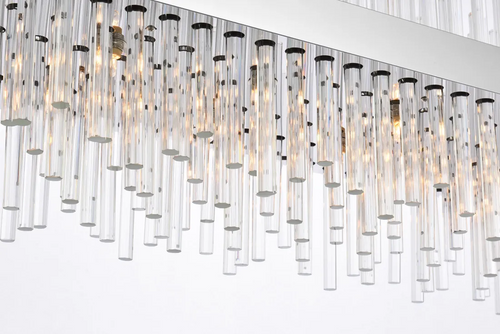 24-Light Manhattan Linear Contemporary Chandelier