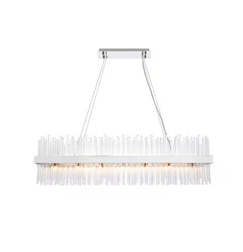 28-Light Manhattan Linear Contemporary Chandelier