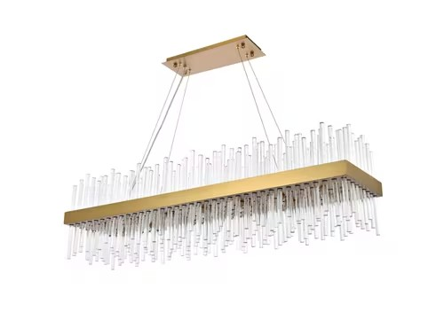 28-Light Manhattan Linear Contemporary Chandelier