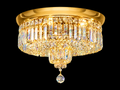 Flush Round Shower Chandelier