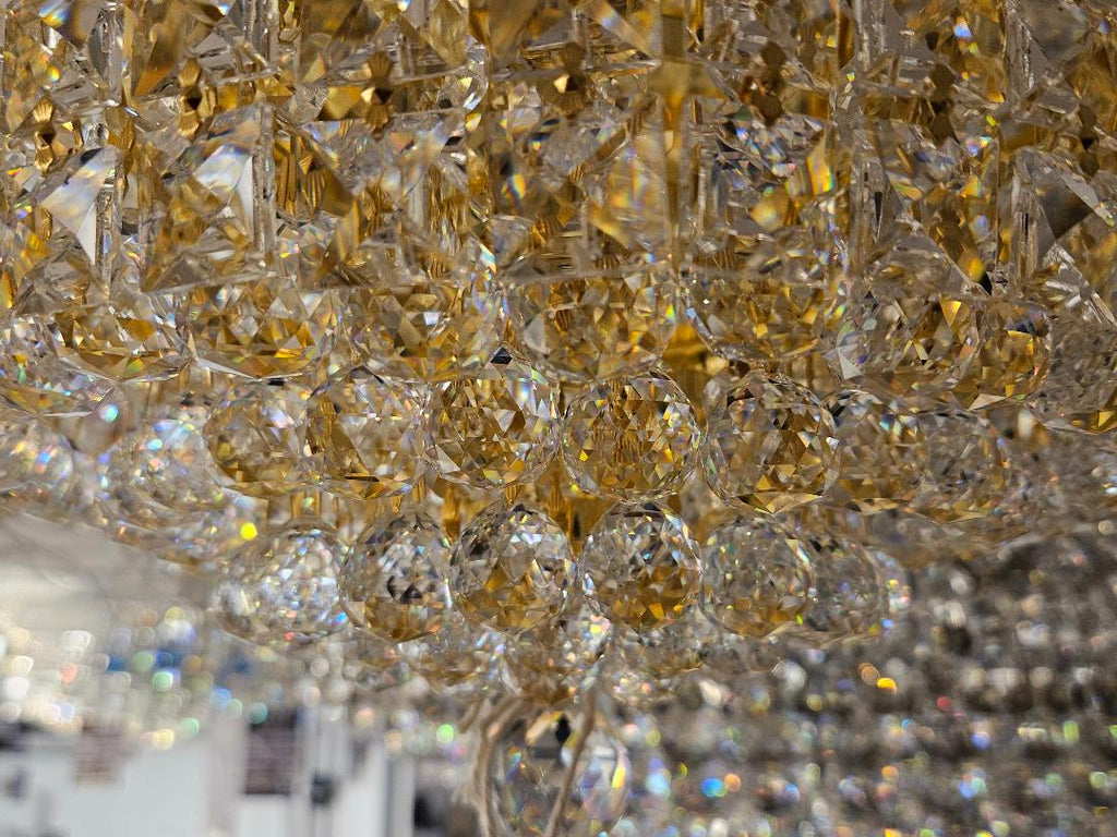 Königin Mini Flush 4-Light Flush Chandelier