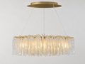 Snowfall Oval Branch Chandelier